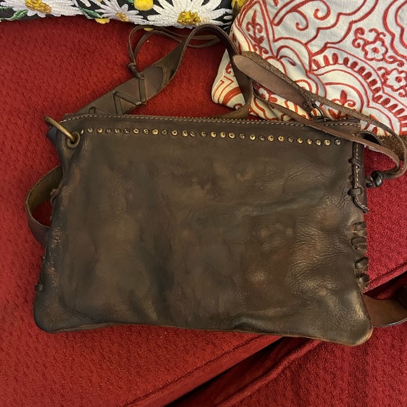 Frye Bags Frye Samantha Crossbody Leather Bag Purse Brown Poshmark